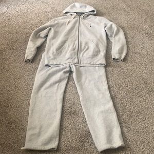 Polo by Ralph Lauren sweatpants and hoodie